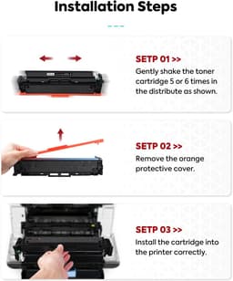 075H 075 Toner Cartridge Set MF665CDW LBP646Cdw Compatible Replacement for canon gallery image 6