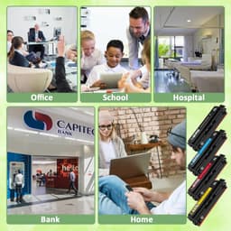 Black Toner Cartridge High-Yield for Xerox C230 C235 006R04391 with Chip gallery image 8