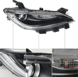 Headlight Assemblies Chrome 2015 Halogen Headlight Assembly Fit Chrysler Kit Set gallery image 6