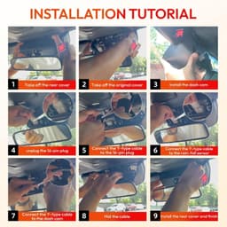 4K Dash Cam for Land Cruiser 2024-2026 WiFi App 64GB gallery image 6