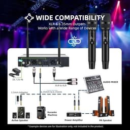 UX100-G26B2 Microphones & Wireless Systems Wedding Professional Wireless Microph gallery image 4