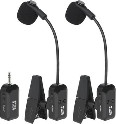 Microphones & Speakers Wireless Saxophone Microphone System 2.4G Rechargeable Cl