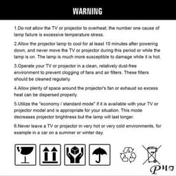 Projector Replacement Parts for Optoma UHD30 UHD50 UHD50X UHD51 UHD51A UHD51ALV gallery image 3
