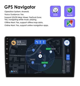 9in Android Car Stereo for Ford Escape 2007-2012 Wireless CarPlay GPS Bluetooth gallery image 7