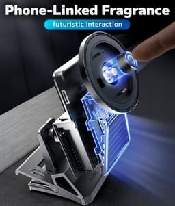 Magnetic Phone Holder for Tesla Model Y 3 Screen Mount Aromatherapy Diffuser gallery image 2