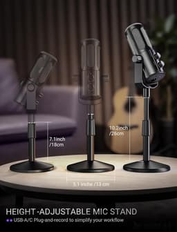 TANK6S Microphones & Wireless Systems Black AmpliTank TANK6S Vocal Dynamic Micro gallery image 6