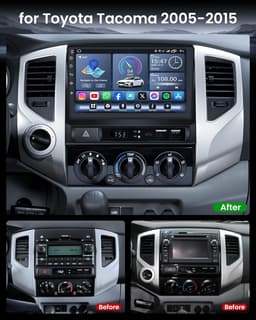 9in Android Car Stereo for Toyota Tacoma 2005-2015 GPS Bluetooth WiFi Backup Cam gallery image 5