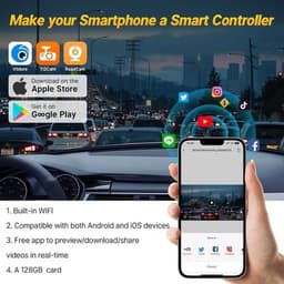 Other Car Video 128GB: Electronics 2022 KuTaiTai 4K Dash Cam Toyota RAV4 2022 2 gallery image 2