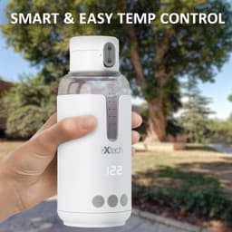 Portable Bottle Water Warmer Rechargeable 8oz Travel Milk Formula Adjustable Tem gallery image 4