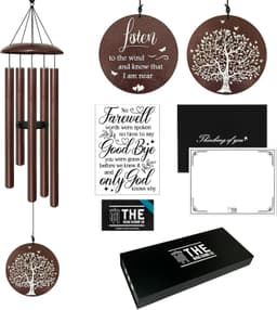 Decorative Wind Chime Indoor Outdoor Garden Patio Memorial Soothing Tones gallery image 1