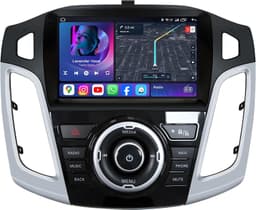 9in IPS Android Car Stereo Ford Focus 2012-2018 Wireless CarPlay Android Auto GP gallery image 1