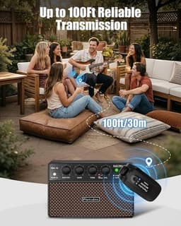 Other Guitar & Bass Accessories Black 5.8GHz Wireless Guitar System Wireless Gui gallery image 7