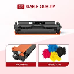 075H Toner Cartridge Set High Yield 4 Pack for Color ImageCLASS LBP646Cdw gallery image 4