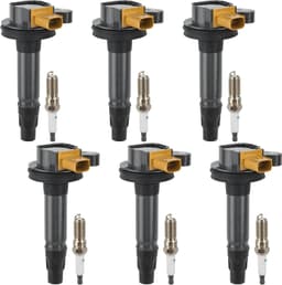 UF646 Ignition Coil Pack & Spark Plugs Set for Ford 3.5L EcoBoost V6 (6PCS) gallery image 2