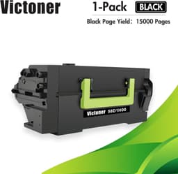 58D1H00 Black High Yield Toner Cartridge 15000 Pages Compatible for MS MX gallery image 3