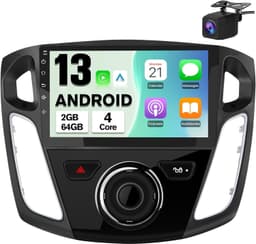 9in Android Car Stereo for Ford Escape 2012-2017 Wireless CarPlay GPS Bluetooth gallery image 1