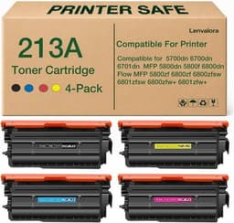 213A Toner Cartridge Set Replacement for HP 213A W2130A W2131A W2132A W2133A Ton gallery image 1