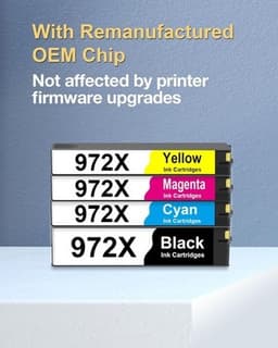 C-KAP-972X-4P Ink Cartridges Black Cyan Yellow Magenta 972X Ink Cartridges Repla gallery image 3