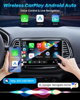 Video In-Dash Units w/GPS Backup Camera 2017 [8Core] Car Radio Jeep Compass 2017 gallery image 4