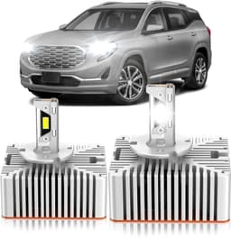 ZSTOPCL D5S Xenon HID Bulbs 24000LM 6000K 110W for GMC Sierra Terrain 2014-2021 gallery image 1
