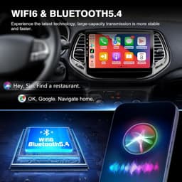 10in Android 13 Car Stereo Wireless CarPlay Android Auto GPS SWC 2017 OTA Canbus gallery image 3