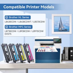 Compatible Toner Cartridge Replacement for Brother TN635XL TN-635XL TN635 for HL gallery image 5