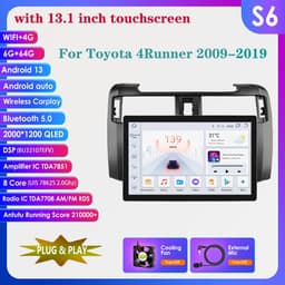 10.2in Touchscreen Car Stereo for Toyota Camry 2015-2017 Wireless CarPlay gallery image 5
