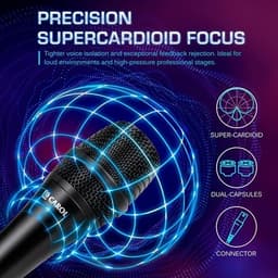 Microphones & Wireless Systems CAROL AC 930 Dynamic Supercardioid Vocal Micropho gallery image 2