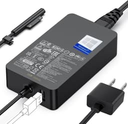 Laptop Power Adapters/Chargers Black Surface Charger 102W 15V 6.33A Microsoft Su gallery image 1