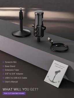 TANK6S Microphones & Wireless Systems Black AmpliTank TANK6S Vocal Dynamic Micro gallery image 8