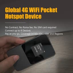 WISIMLEAP 4G Portable WiFi Hotspot Travel Router CloudSIM 20GB US No Contract gallery image 6