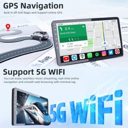 Video In-Dash Units w/GPS 2007 [8Core+32G] Car Radio Stereo Jeep Compass Patriot gallery image 5