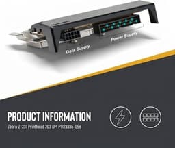 ZT231 Print Heads black Compatible Zebra ZT231 Printhead P1123335 056 203 DPI gallery image 2