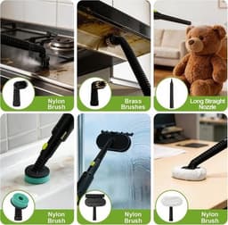 Handheld Steam Cleaner for Home, 10s Fast Heat Up Steamer, 1500W Portable Steam gallery image 3