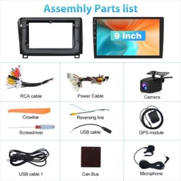 Android 13 Car Stereo Wireless CarPlay Android Auto Toyota Tundra 2007-2013 Toyo gallery image 2