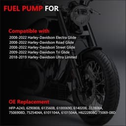 Fuel Pump FFM302FC001 Fuel Pump Assembly Harley Davidson Touring FLHT FLHX FLTR gallery image 4