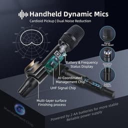 UX100-G26B2 Microphones & Wireless Systems Wedding Professional Wireless Microph gallery image 2
