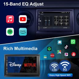 7 Inch Car Stereo for Ford F150 2004 2008 Wireless CarPlay Android Auto gallery image 3