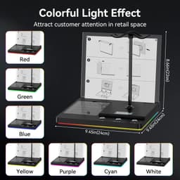 Bluetooth Audio Demo Base Headphone Stand RGB Display Retail Showcase gallery image 8
