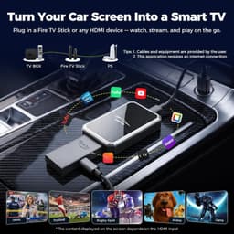 2-in-1 wireless carplay adapter Video In-Dash Units w/GPS Black 2016 2 in 1 Car gallery image 4