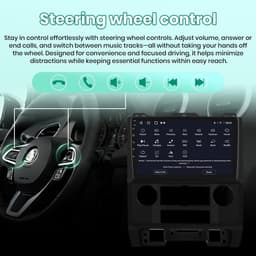 9in Android Car Stereo for Ford Escape 2007-2012 Wireless CarPlay GPS Bluetooth gallery image 5