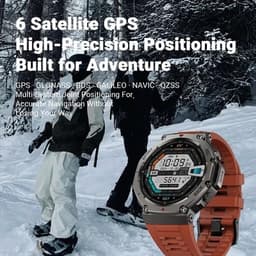 Smart Watches Outdoor GPS Smartwatch 1.43in AMOLED Display Titanium Alloy 5ATM gallery image 3