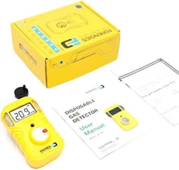 Oxygen Detector OSHA Alarm IP67 Waterproof 2yr Battery NIST Calibrated gallery image 2