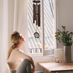 Decorative Wind Chime Indoor Outdoor Garden Patio Memorial Soothing Tones gallery image 4