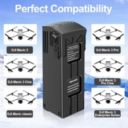 Mavic 3 Intelligent Flight Battery 5000mAh 15.4V High Capacity Replacement gallery image 2