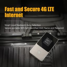 WISIMLEAP 4G Portable WiFi Hotspot Travel Router CloudSIM 20GB US No Contract gallery image 2
