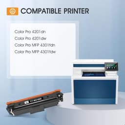 210X Toner Cartridges 4 Pack High Yield for Color Laser Pro 4301fdw gallery image 2
