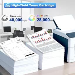 Toner Cartridge IM C3010 IM C3510 Toner Cartridges 4 Pack Kit Set Ready Wireless gallery image 2