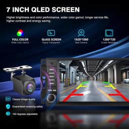 Android 13 Car Stereo Wireless CarPlay Android Auto Wrangler JK 2007-2018 Dodge gallery image 2