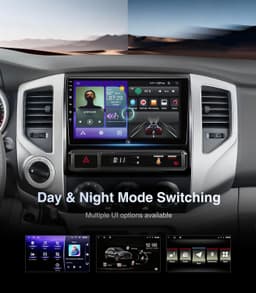 9in Android 13 Car Stereo Wireless CarPlay Android Auto Toyota Tacoma 2005-2015 gallery image 3